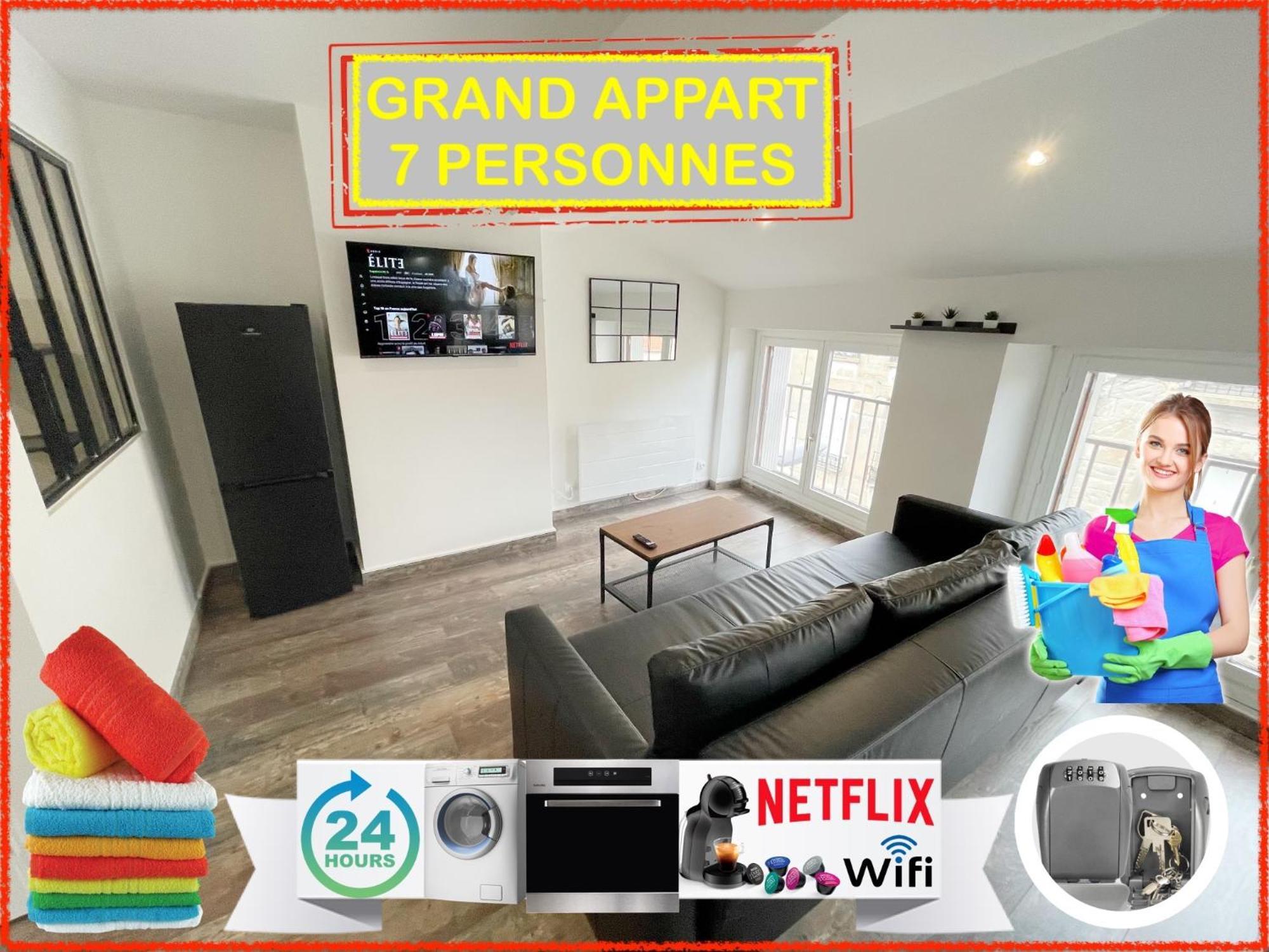 Appartement New CHIC&COSY F2 BUSINESS design NETFLIX à Saint-Etienne  Extérieur photo